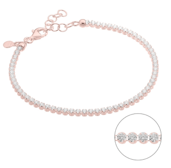 Armband | Tennisarmband Zirkonia Silber - Hommforyou by Juwelier Homm