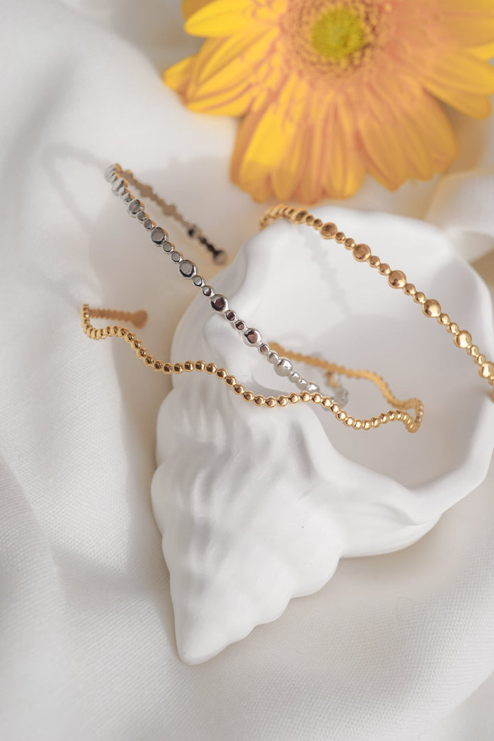 Armreifen dots/wave - Hommforyou by Juwelier Homm