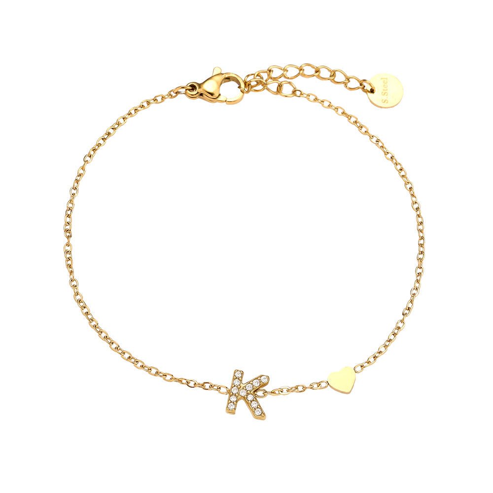 Buchstabenarmband Alphabet - Hommforyou by Juwelier Homm