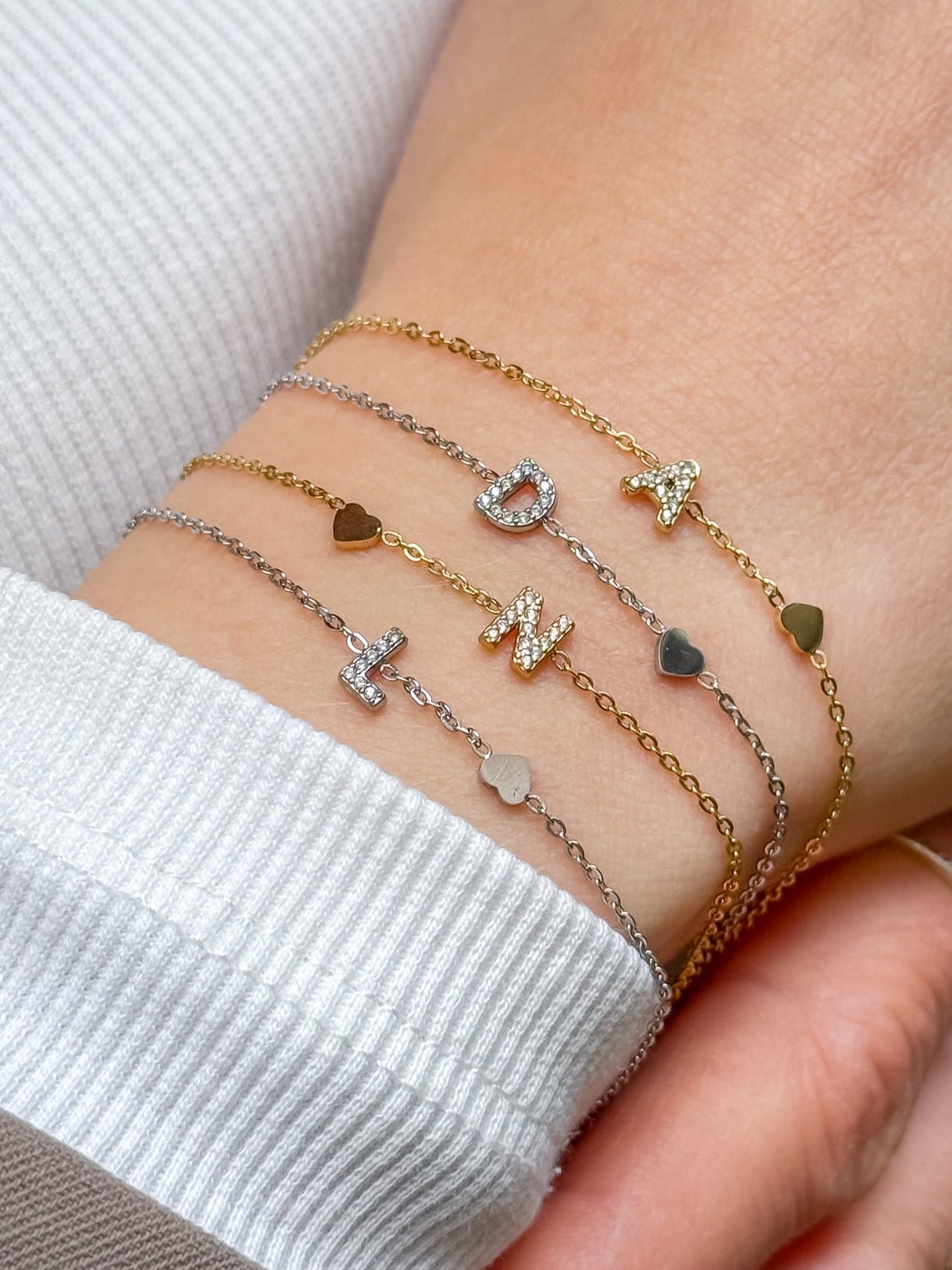 Buchstabenarmband Alphabet - Hommforyou by Juwelier Homm