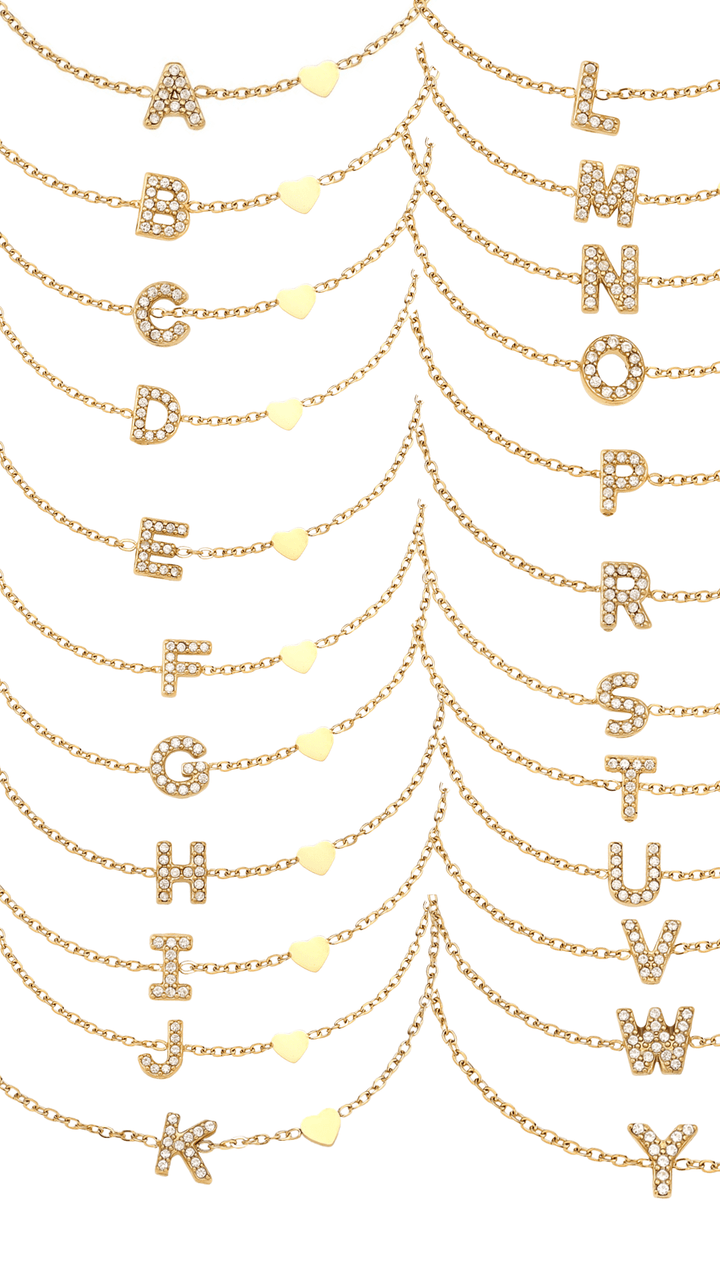 Buchstabenarmband Alphabet - Hommforyou by Juwelier Homm