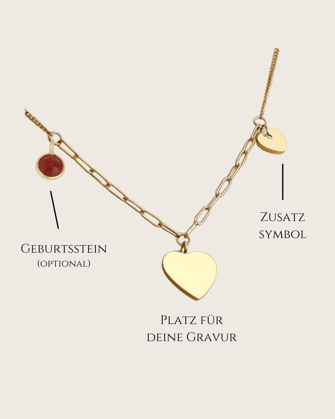 Halskette Loved ones - Hommforyou by Juwelier Homm