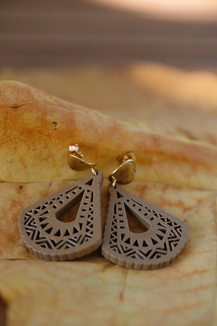 Ohrringe Wooden Grace - Hommforyou by Juwelier Homm