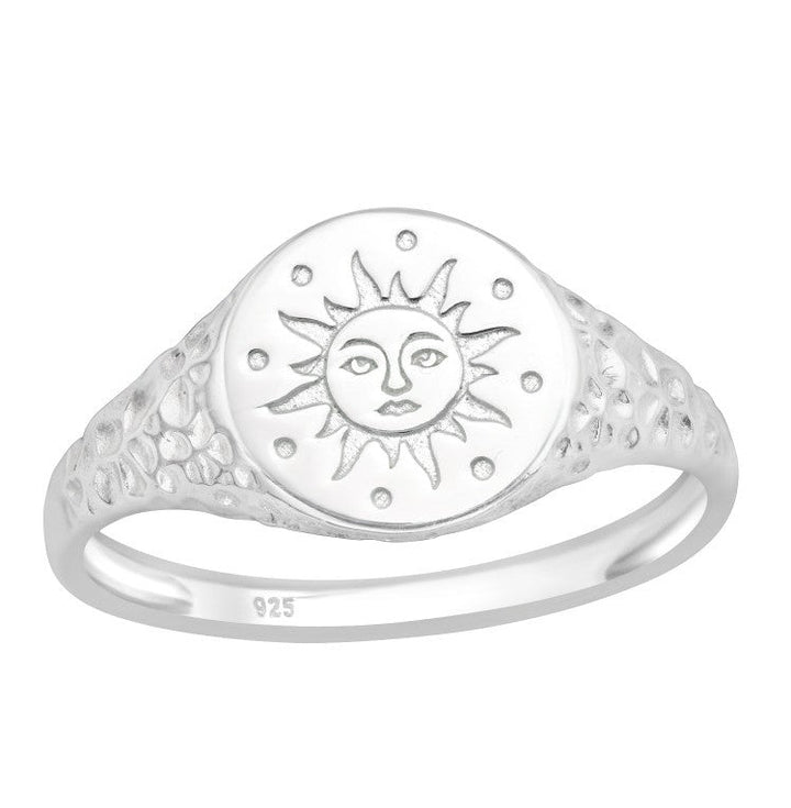 Siegelring Sonne - Hommforyou by Juwelier Homm