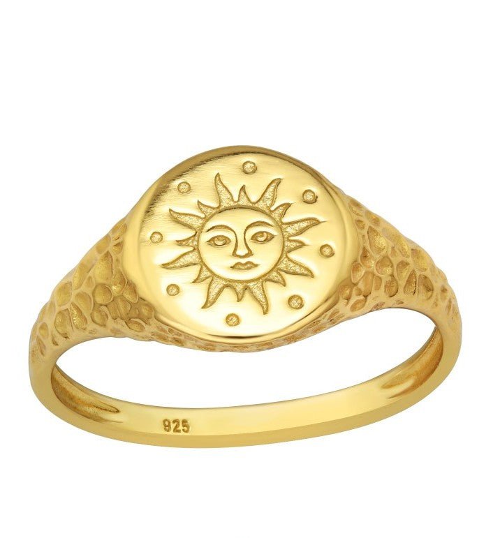 Siegelring Sonne - Hommforyou by Juwelier Homm