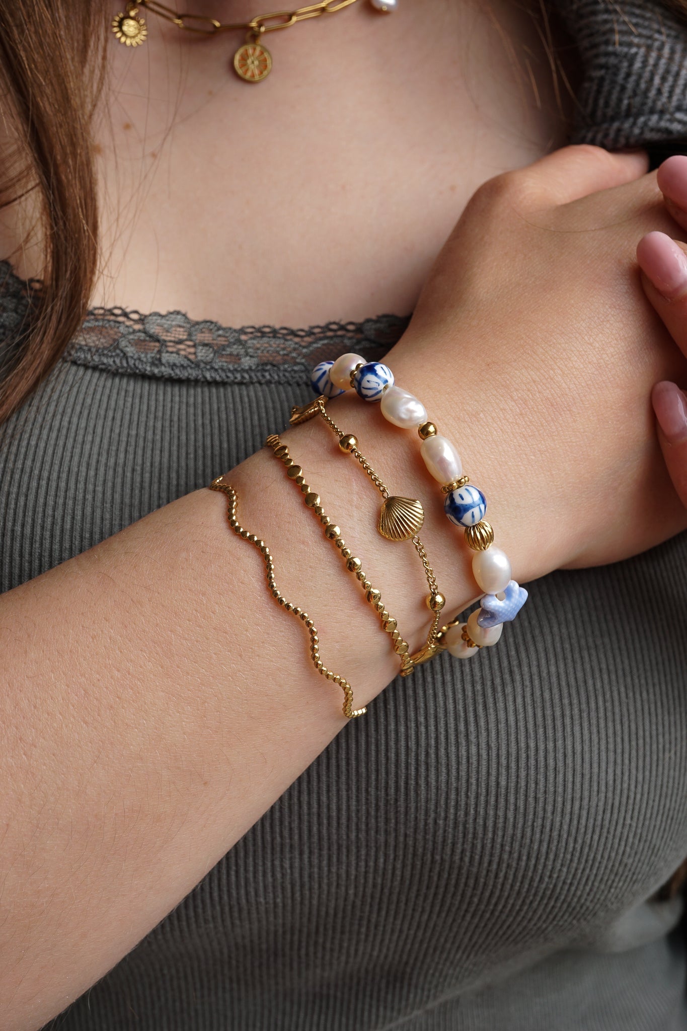 Armband shell vibes - Hommforyou by Juwelier Homm