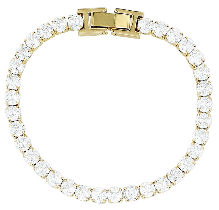 Armband | Tennisarmband Edelstahl Massiv - Hommforyou by Juwelier Homm