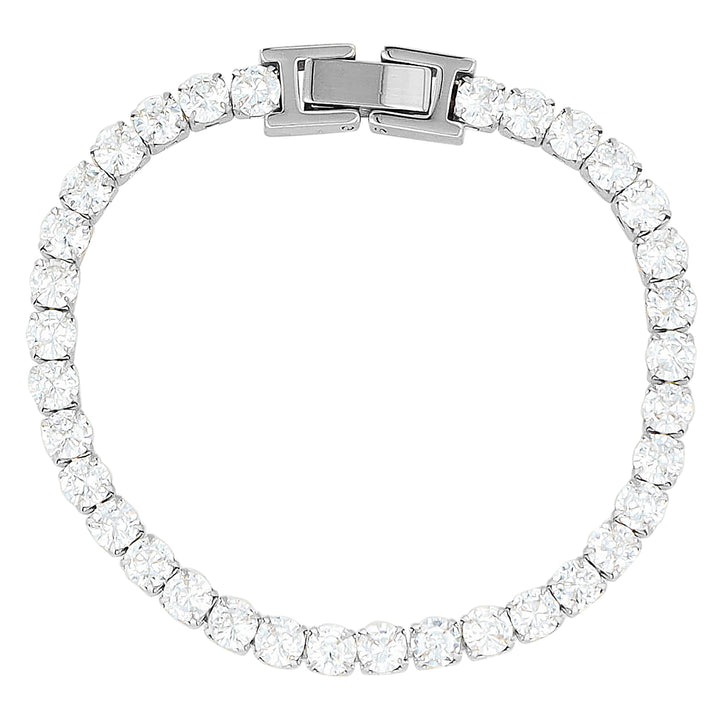 Armband | Tennisarmband Edelstahl Massiv - Hommforyou by Juwelier Homm