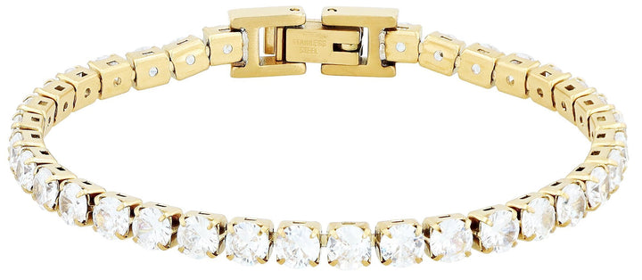 Armband | Tennisarmband Edelstahl Massiv - Hommforyou by Juwelier Homm