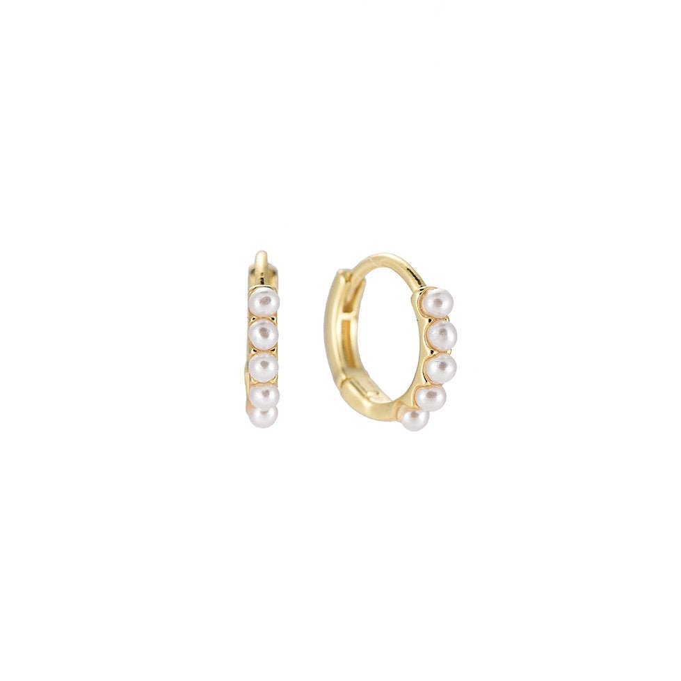 Creolen Minipearls - Hommforyou by Juwelier Homm