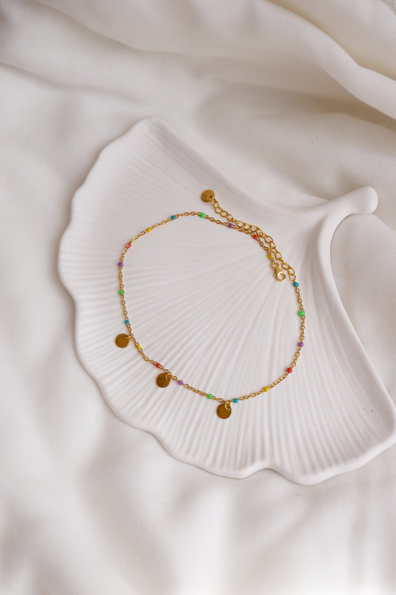 Fußkette rainbow - Hommforyou by Juwelier Homm