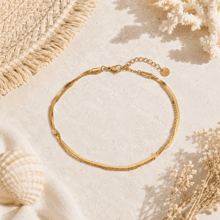 Fußkette Snake - Hommforyou by Juwelier Homm