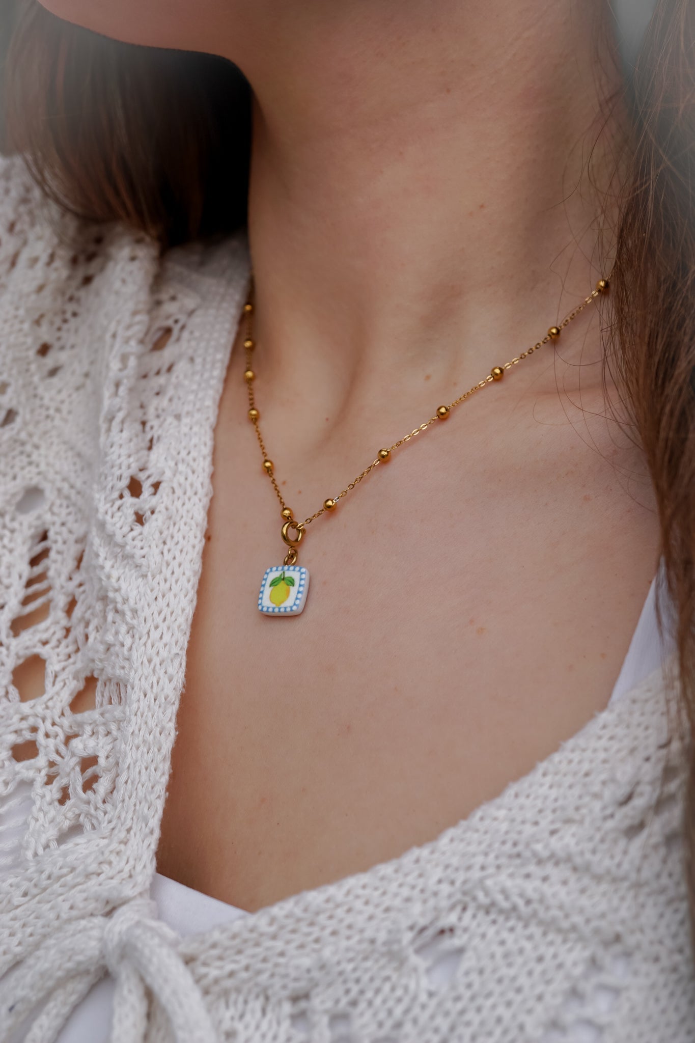 Halskette Lemon/Strawberry - Hommforyou by Juwelier Homm