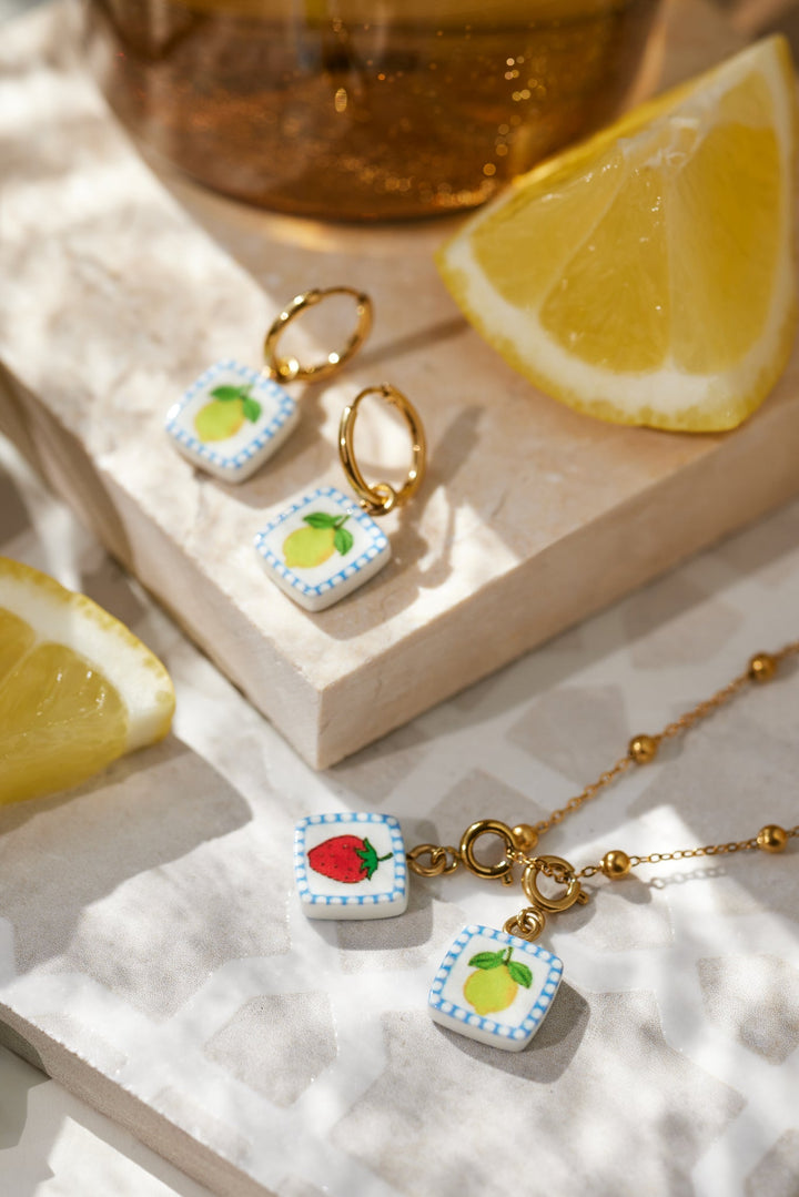 Halskette Lemon/Strawberry - Hommforyou by Juwelier Homm