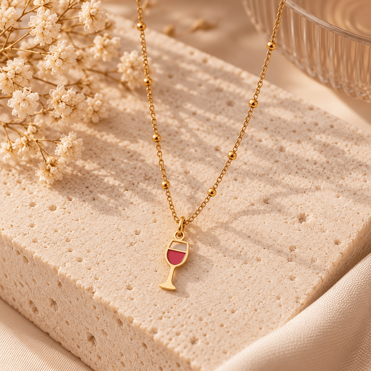Halskette Winelover - Hommforyou by Juwelier Homm
