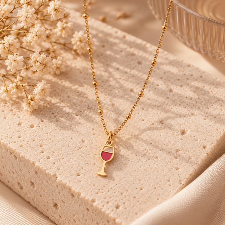 Halskette Winelover - Hommforyou by Juwelier Homm
