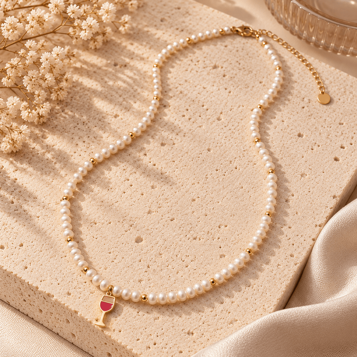 Halskette Winelover - Hommforyou by Juwelier Homm