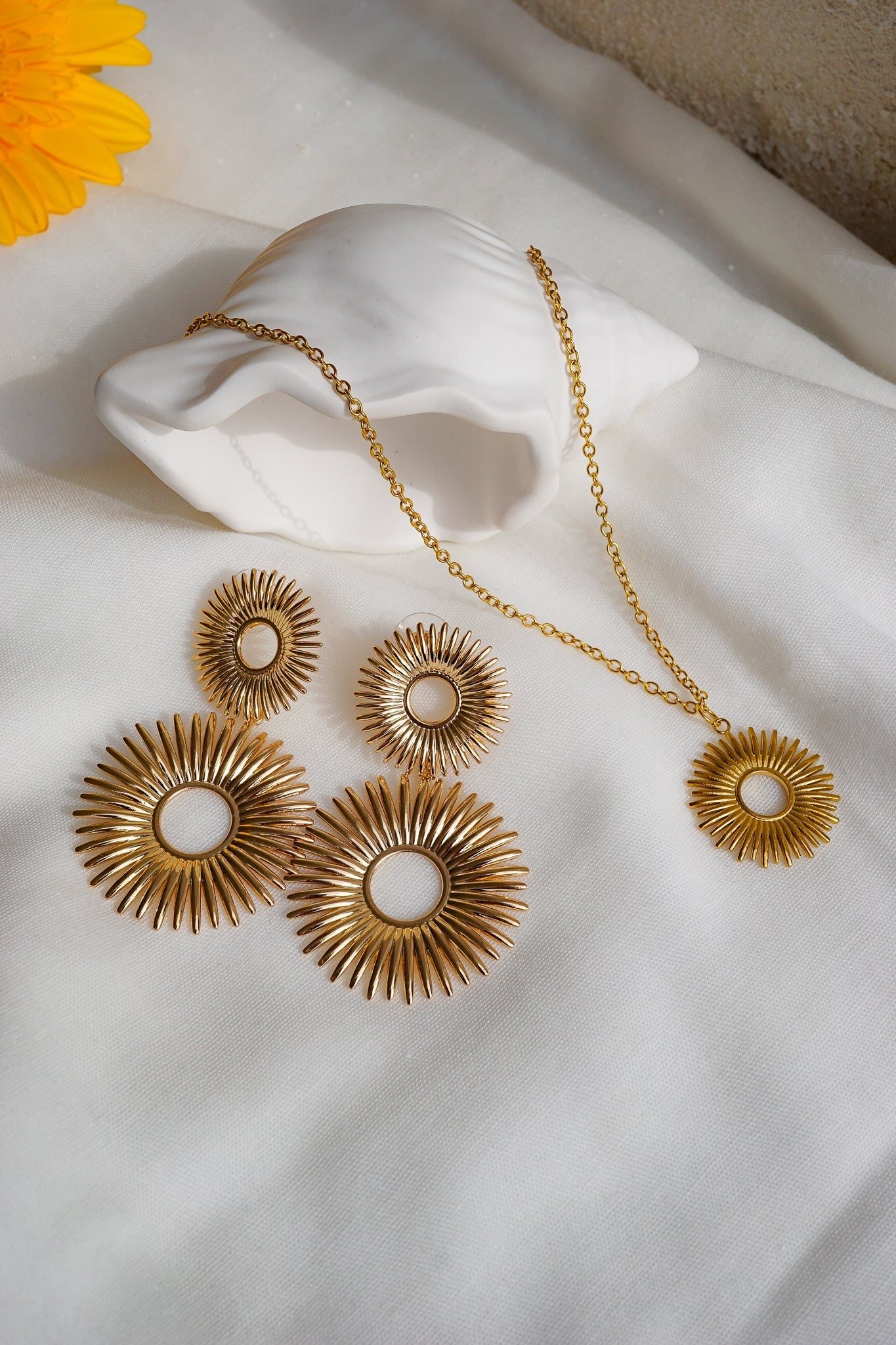 Ohrringe golden glow - Hommforyou by Juwelier Homm