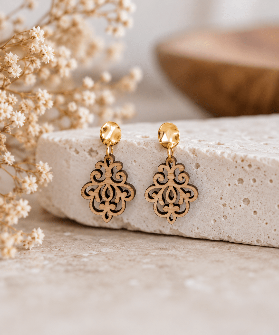 Ohrringe Mini Wood - Hommforyou by Juwelier Homm