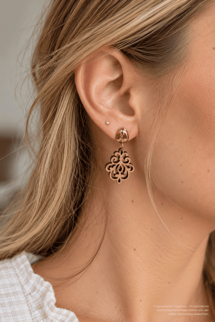 Ohrringe Mini Wood - Hommforyou by Juwelier Homm
