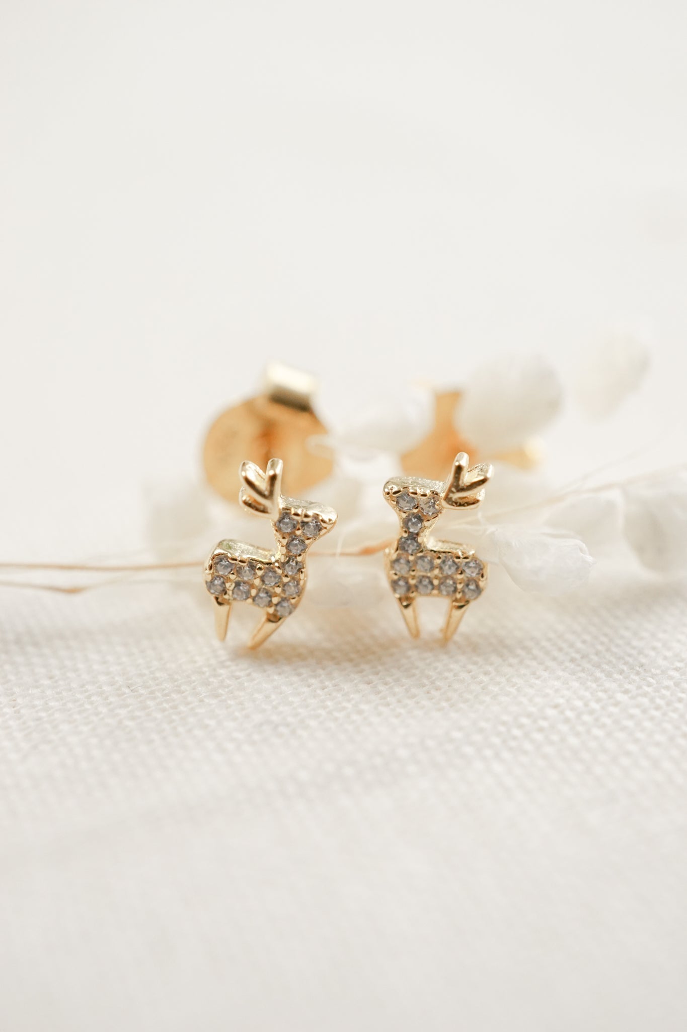 Ohrstecker Rehkitz - Hommforyou by Juwelier Homm