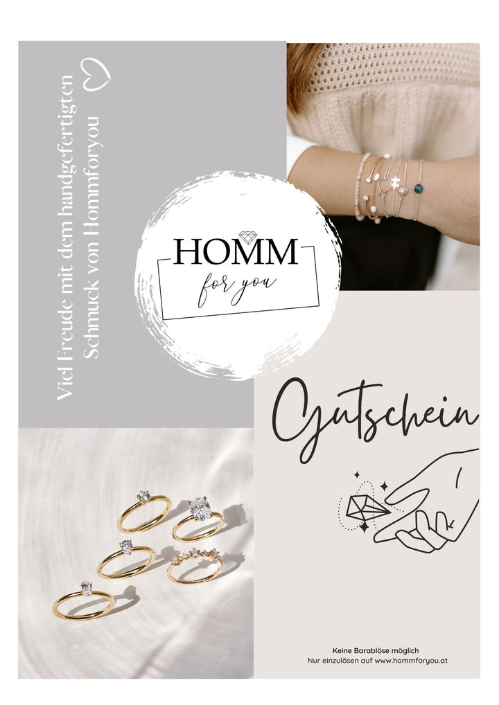 Online Gutschein - Hommforyou by Juwelier Homm