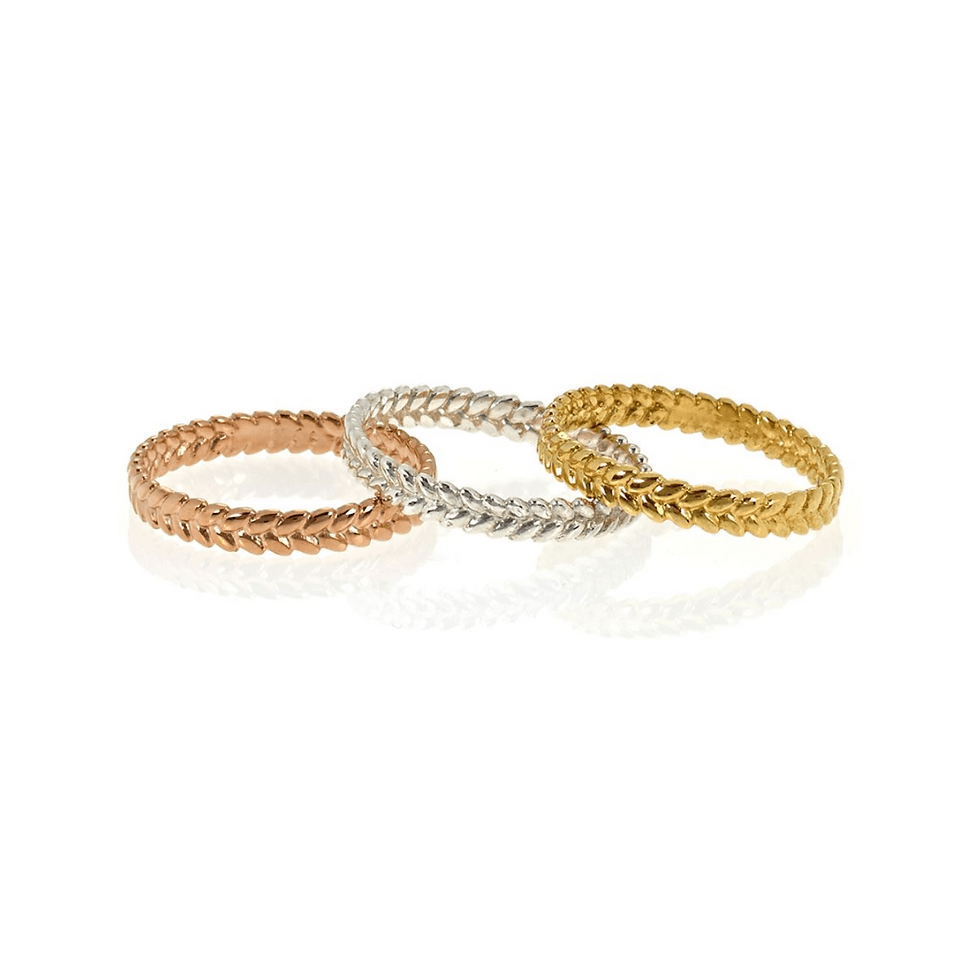 Ring Blattmuster - Hommforyou by Juwelier Homm