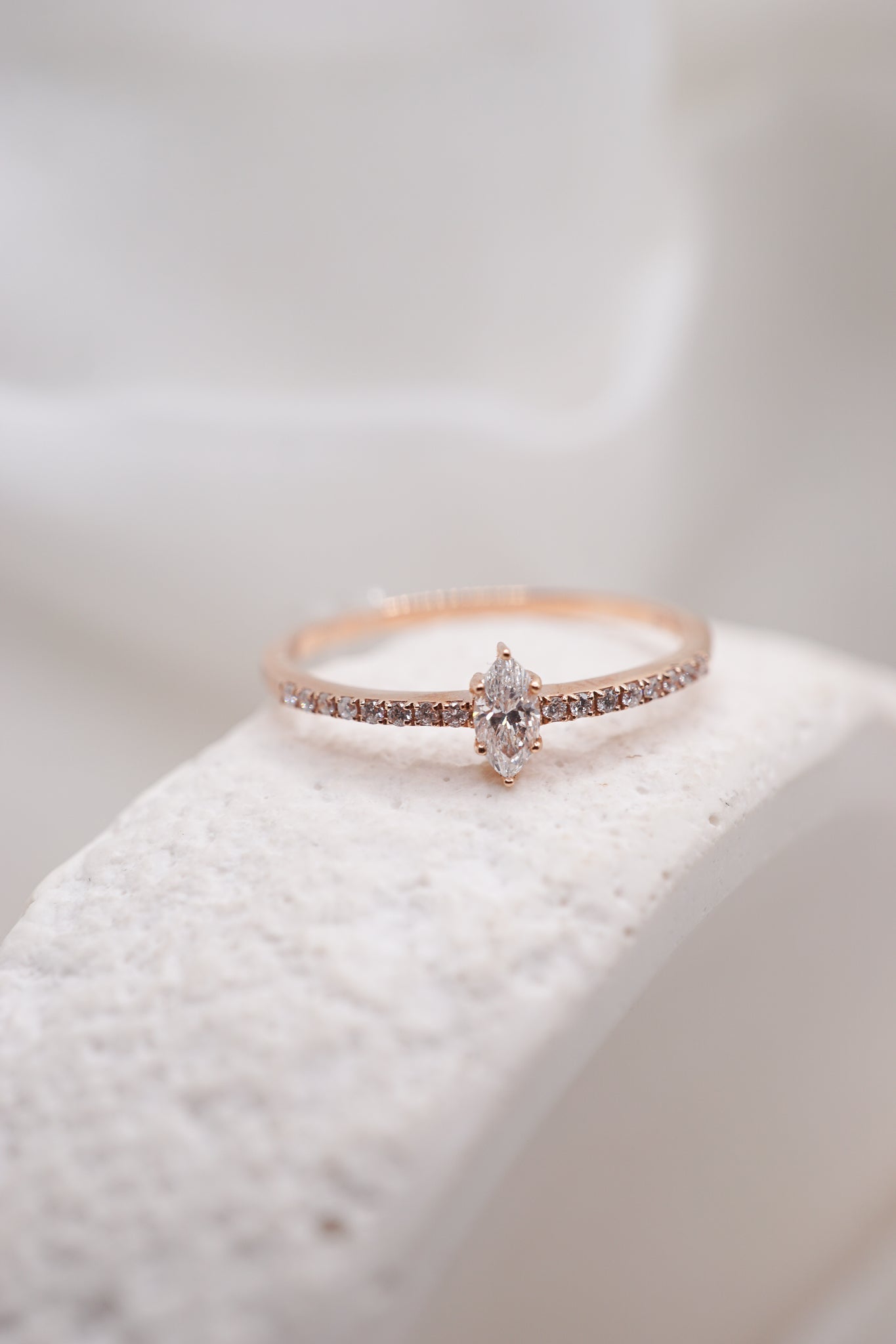 Ring Marquise Solitär - Hommforyou by Juwelier Homm