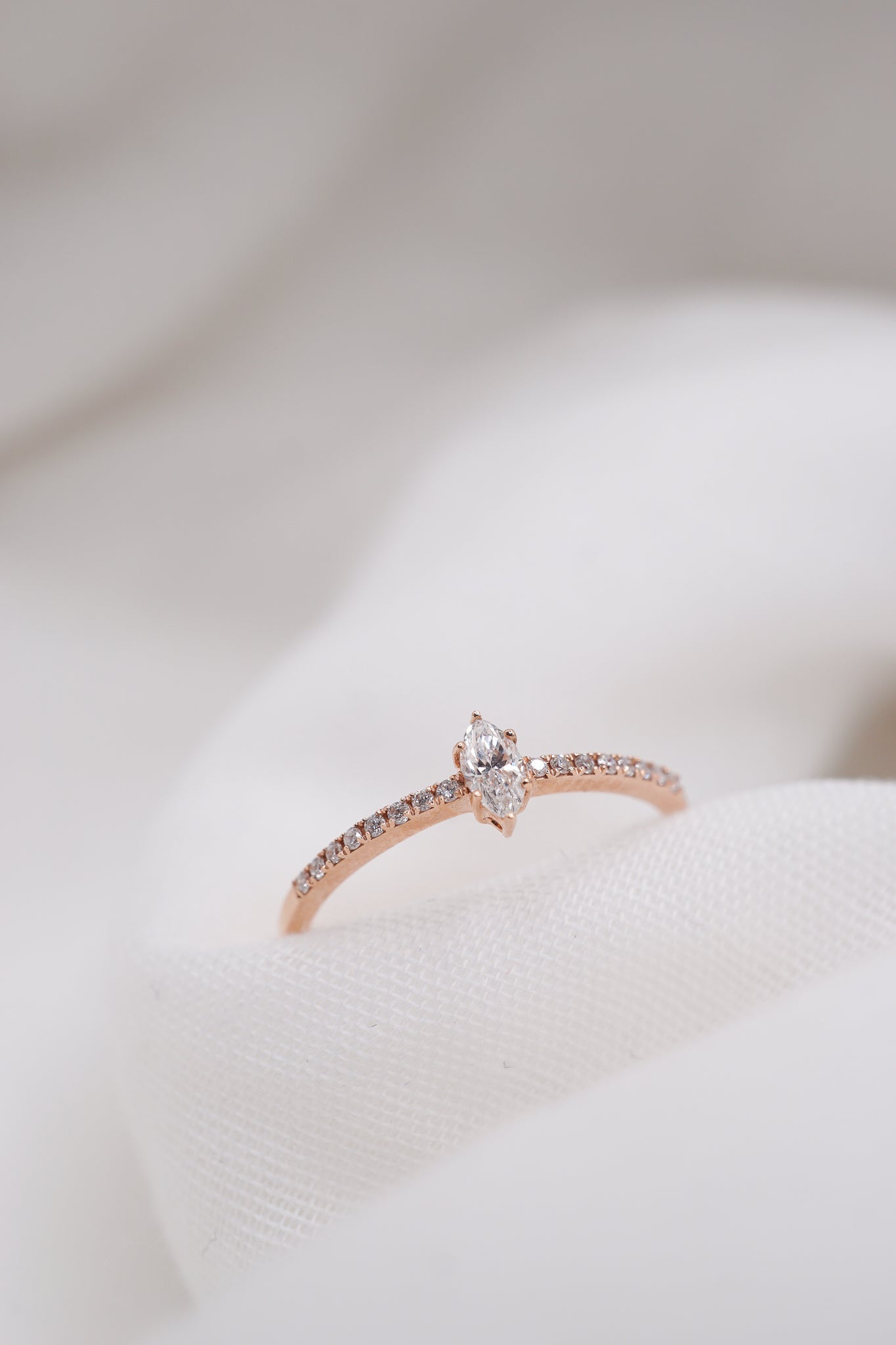 Ring Marquise Solitär - Hommforyou by Juwelier Homm