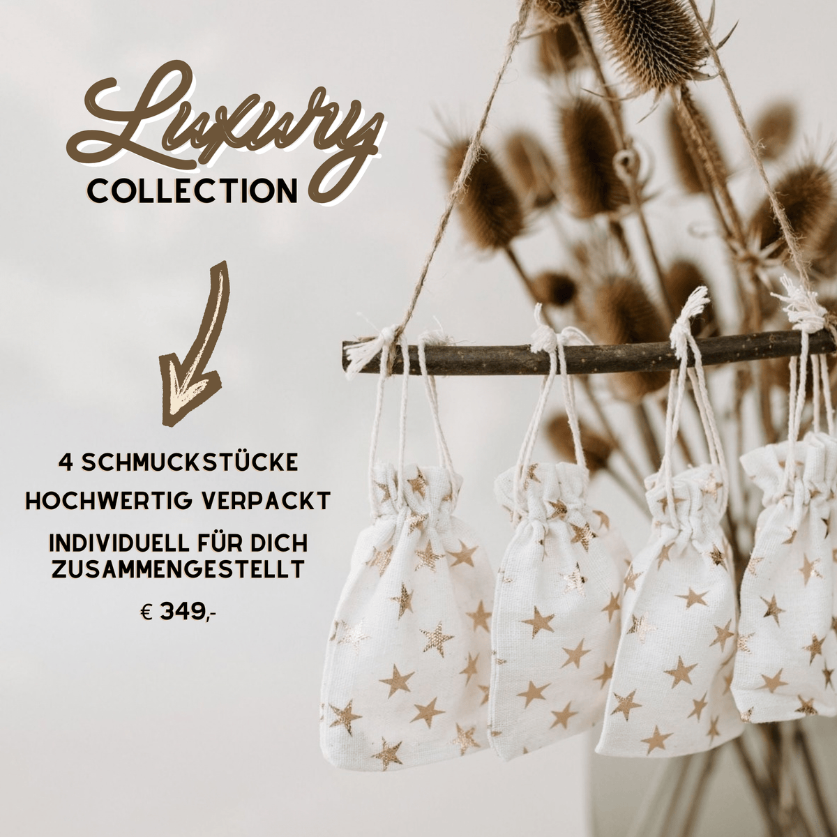 Schmuck-Adventkalender 2026 – 4 exklusive Schmuckstücke für die Adventsonntage - Hommforyou by Juwelier Homm