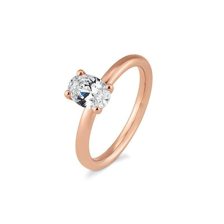 Solitär Oval - Hommforyou by Juwelier Homm