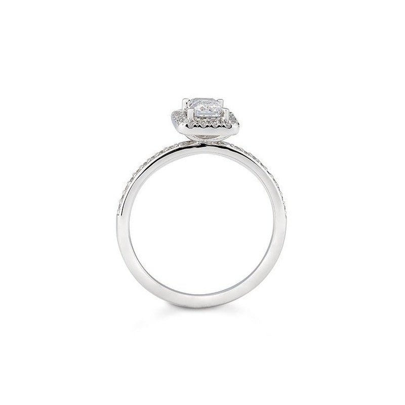 Solitär Ring Emerald - Hommforyou by Juwelier Homm