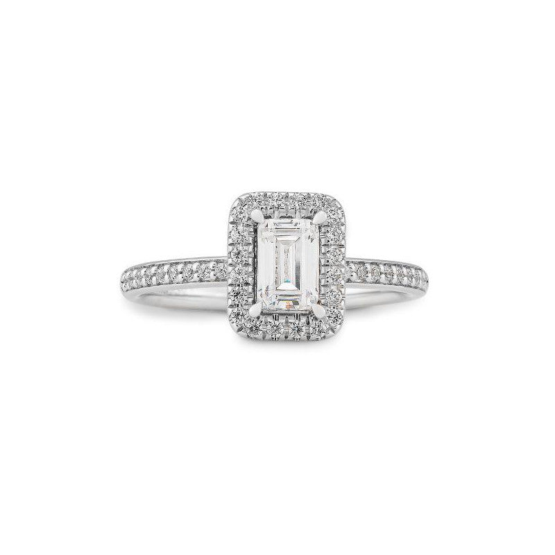 Solitär Ring Emerald - Hommforyou by Juwelier Homm